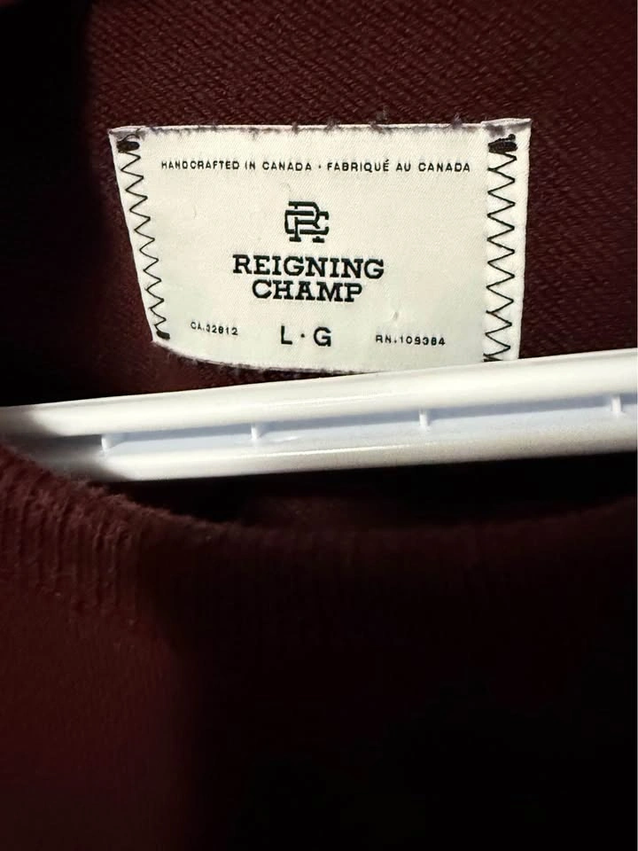Reigning Champ men’s crewneck - photo 2