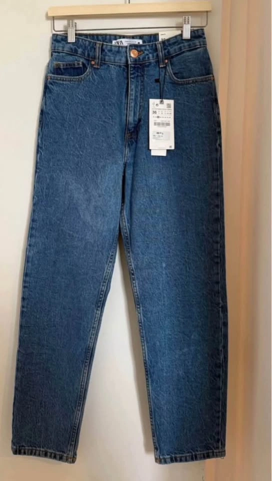 Zara - MOM FIT AUTHENTIC Z1975 JEANS - Brand New - US Size 4 - photo 2