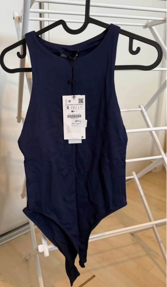 Zara - Bodysuit Navy Size S - New - photo 2