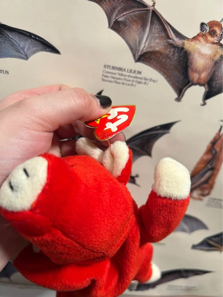 Misprinted Tabasco Snort Beanie Baby - photo 4