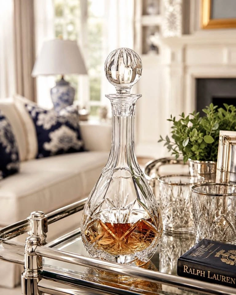Decanter Crystal Traditional Timeless