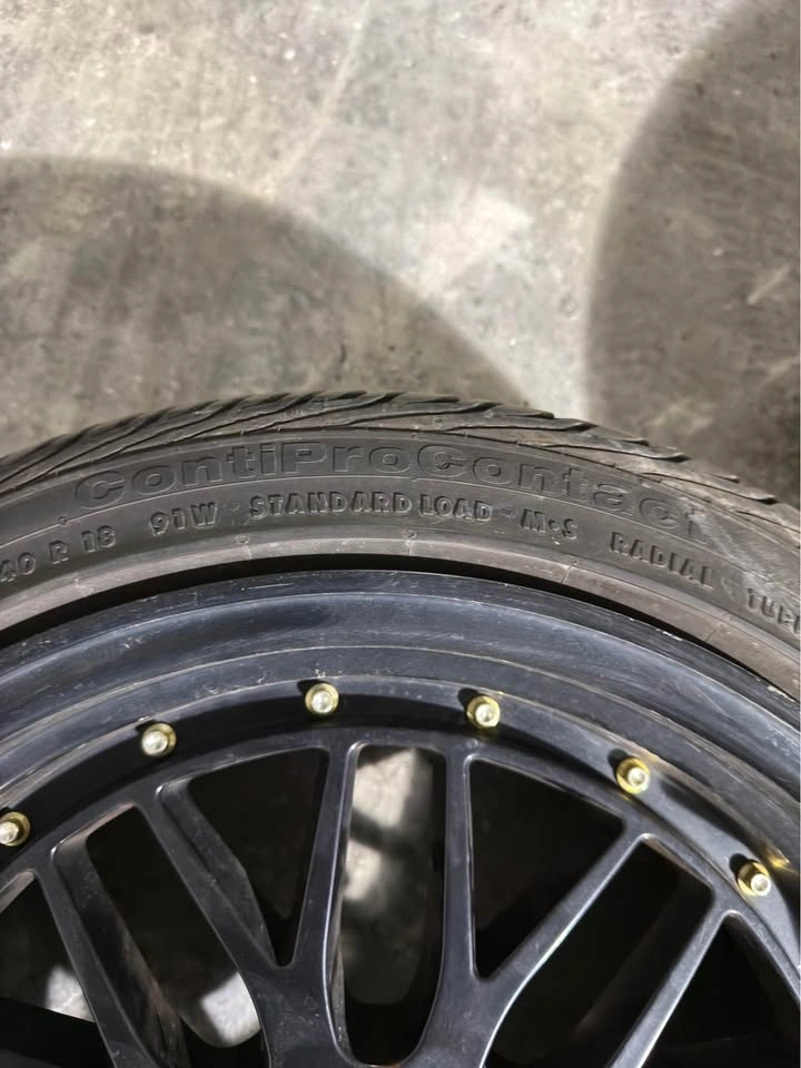 235/40/18 Tires on Rims 5x114.3mm - Honda Civic - photo 5