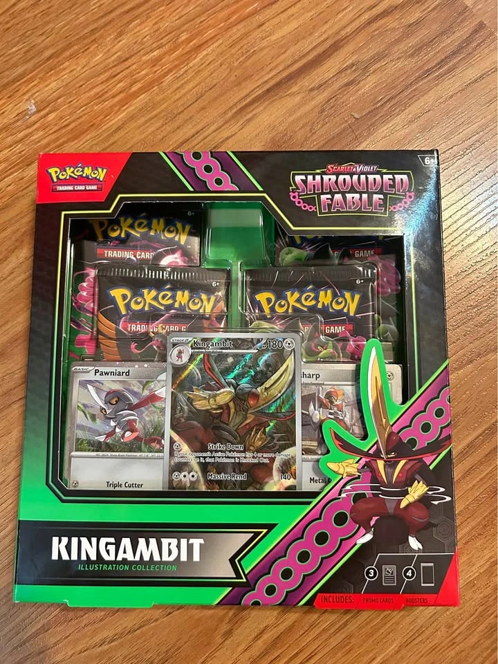 Pokemon Shrouded Fable Kingambit Illustration Collection
