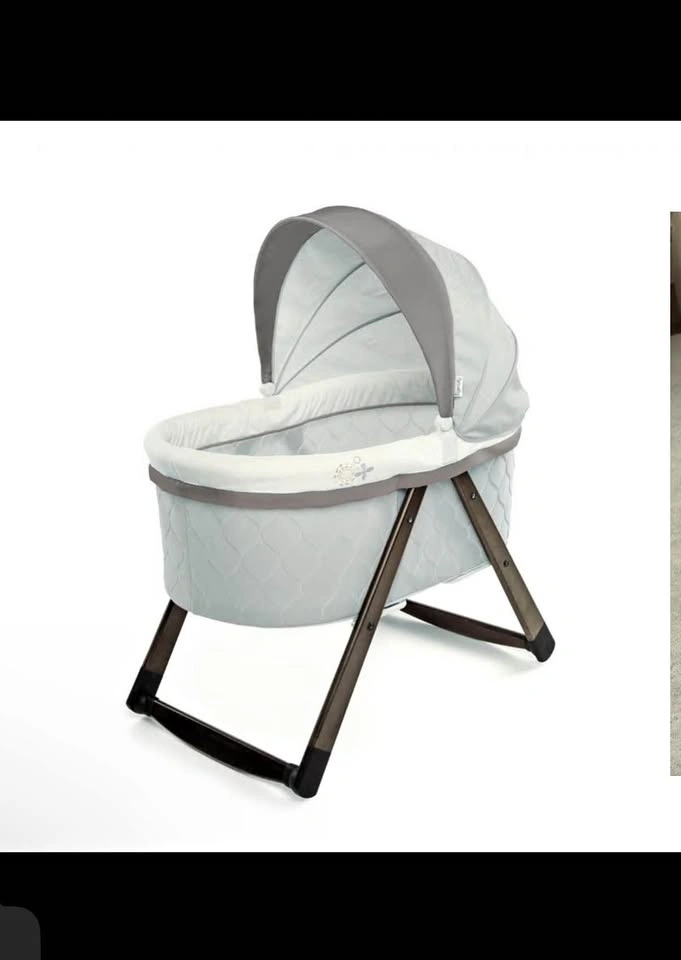 Ingenuity FoldAway Rocking Wood Bassinet - Carrington
