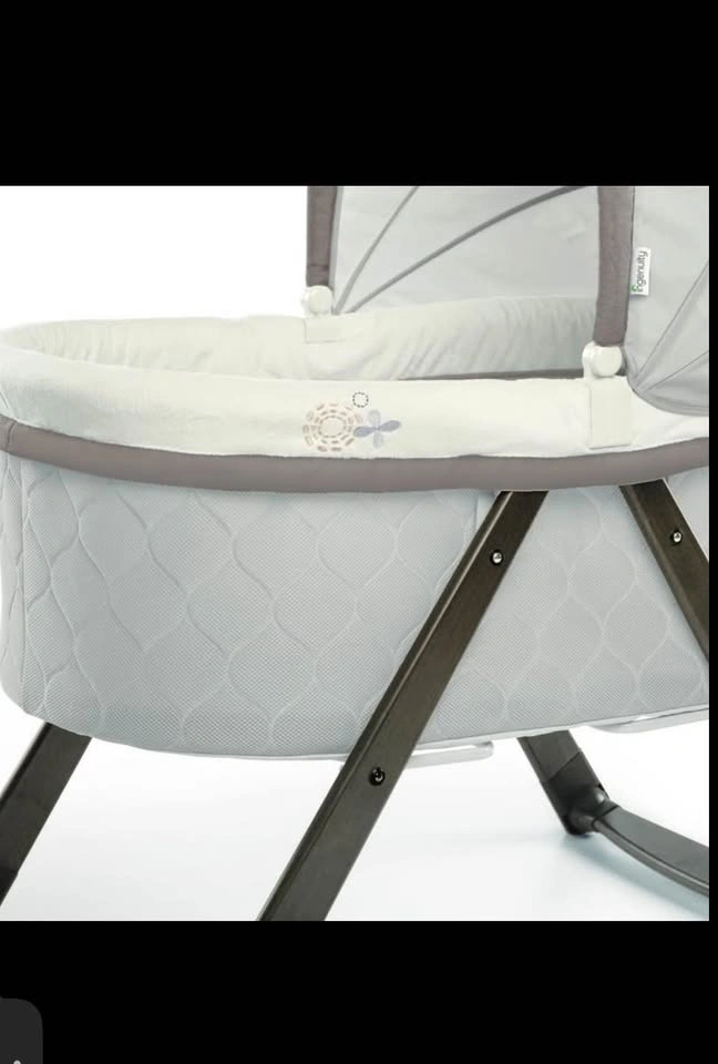 Ingenuity FoldAway Rocking Wood Bassinet - Carrington - photo 2