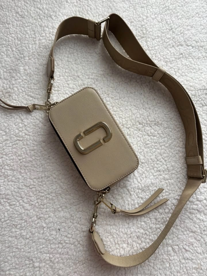 Marc Jacobs Beige/Khaki Gold Snapshot Camera Crossbody Bag - photo 2