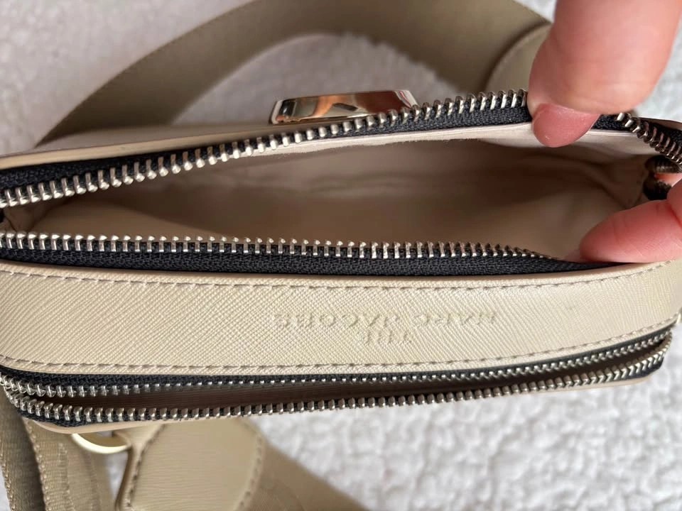 Marc Jacobs Beige/Khaki Gold Snapshot Camera Crossbody Bag - photo 4