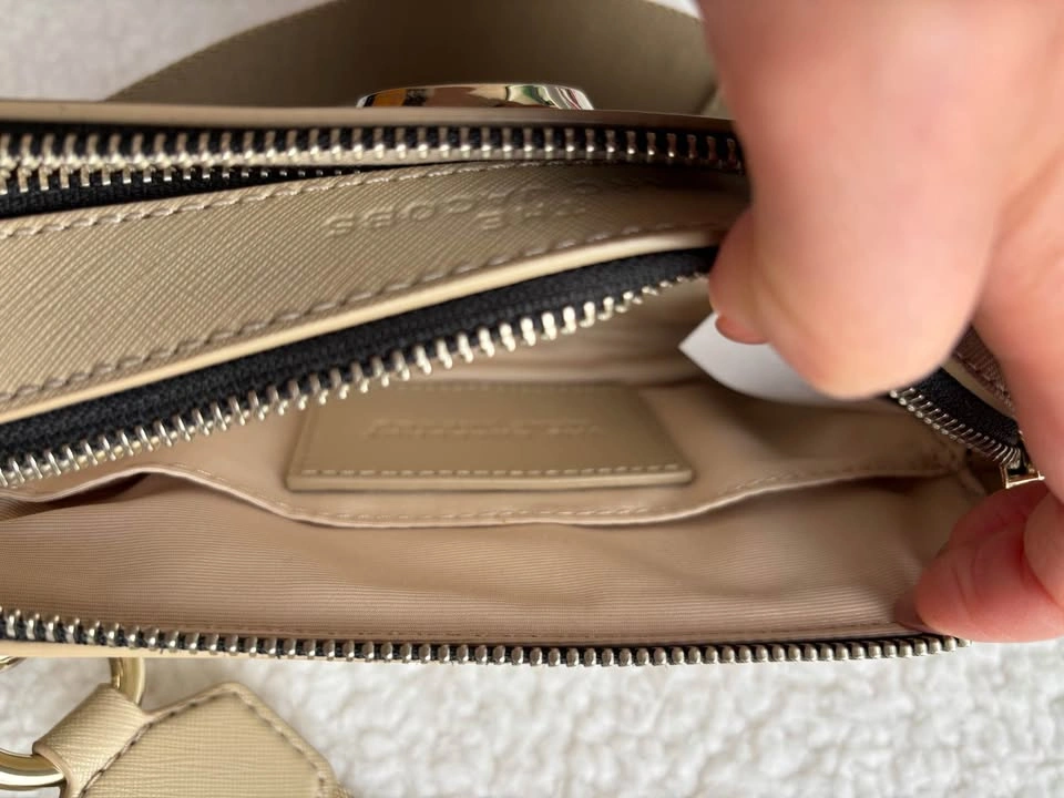 Marc Jacobs Beige/Khaki Gold Snapshot Camera Crossbody Bag - photo 5