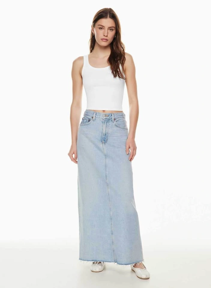 Aritzia AGOLDE Hilla Jean Skirt - photo 2