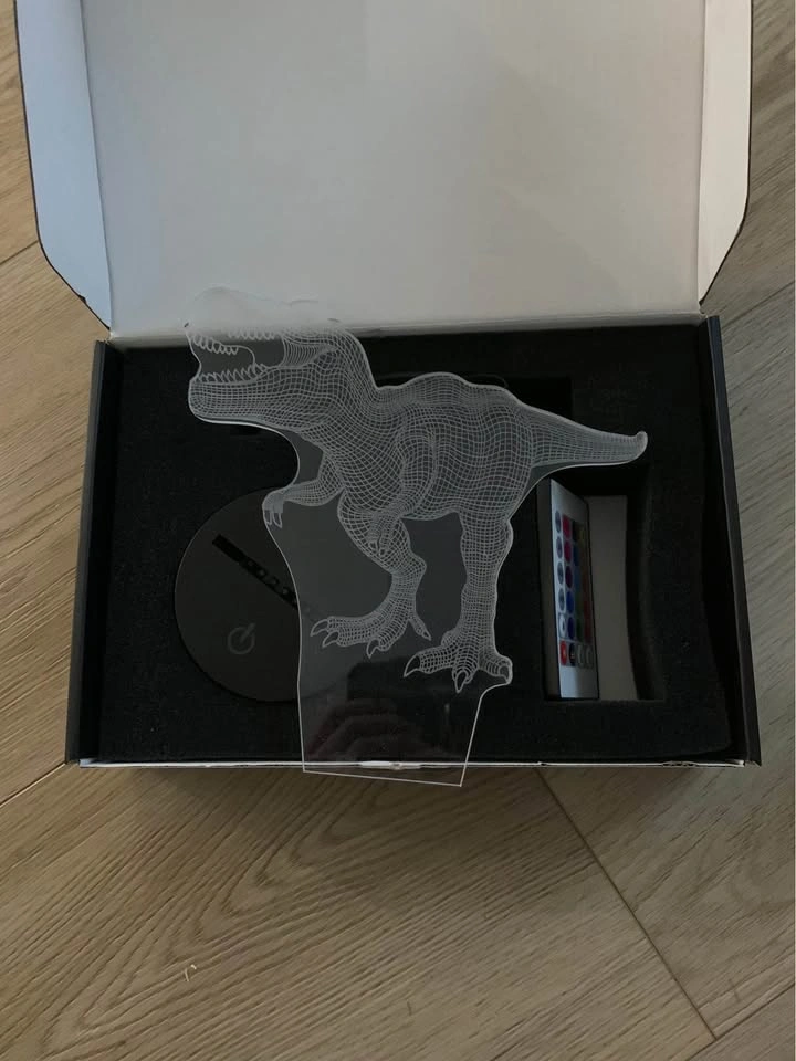 3D dinosaur lamp - photo 3