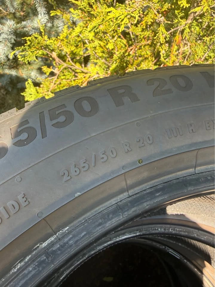 265/50/20 Continental Winter Contact Tires - photo 3