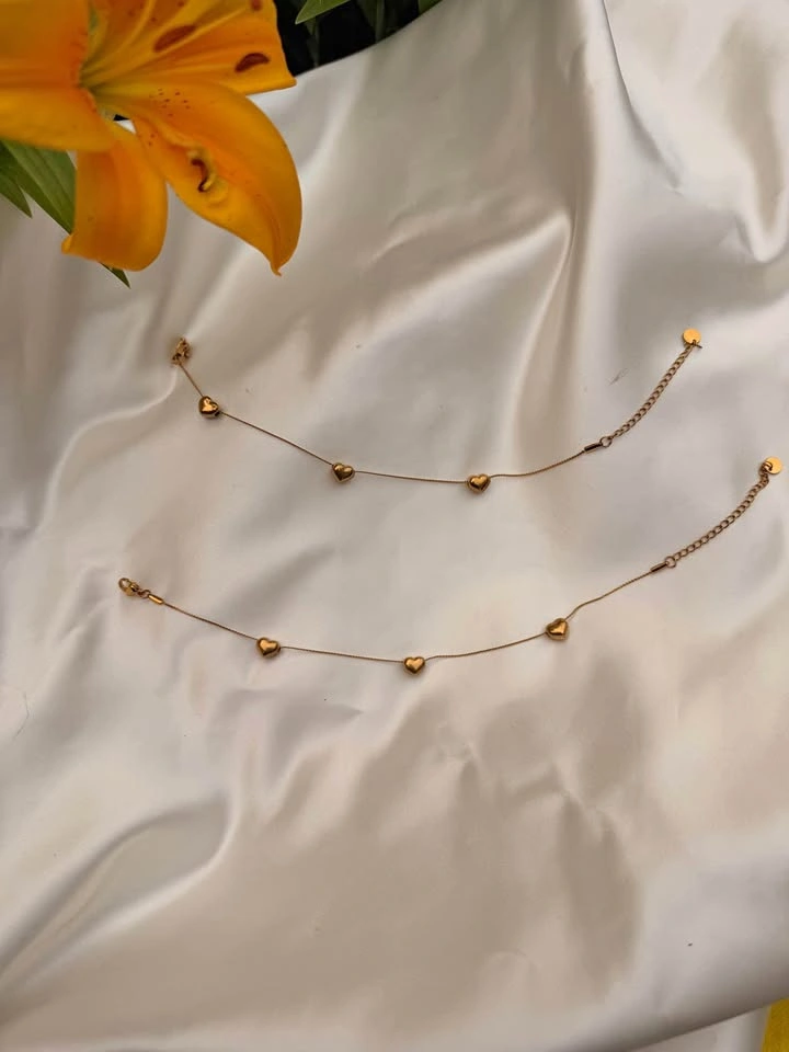 Heart Anklet