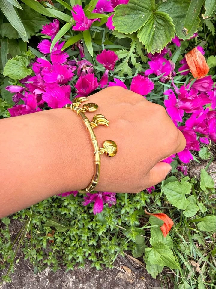 Charms Bamboo Bangle