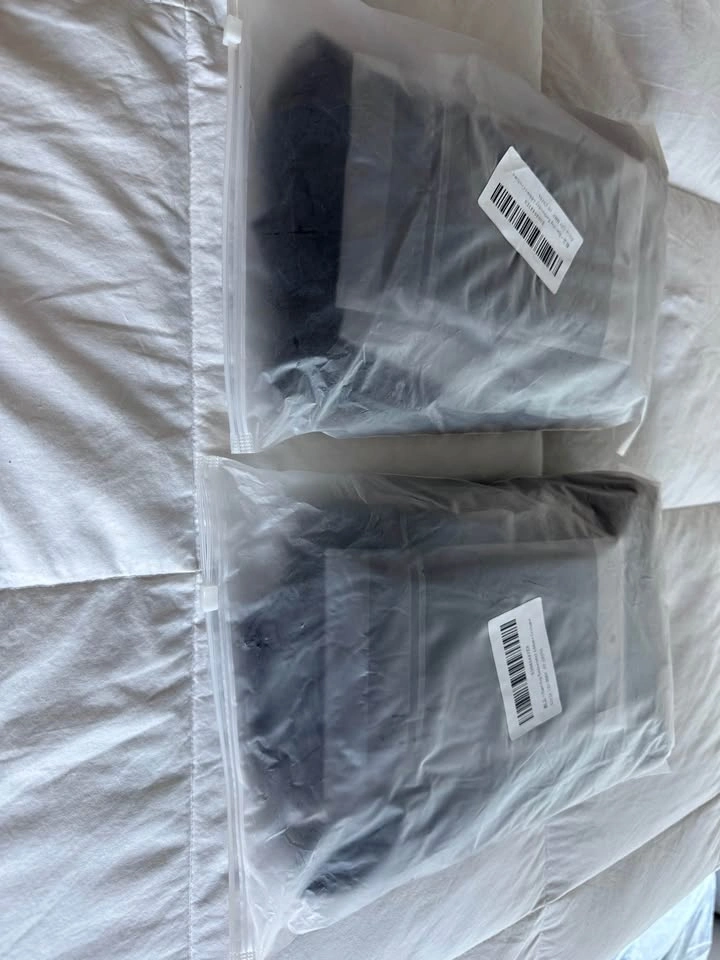2 Brand New Iconic Wednesday Addams Dance Costumes Size 120 - photo 3