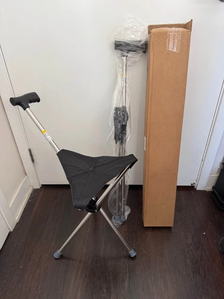 2 Brand New Folding Canes with Seats - photo 4