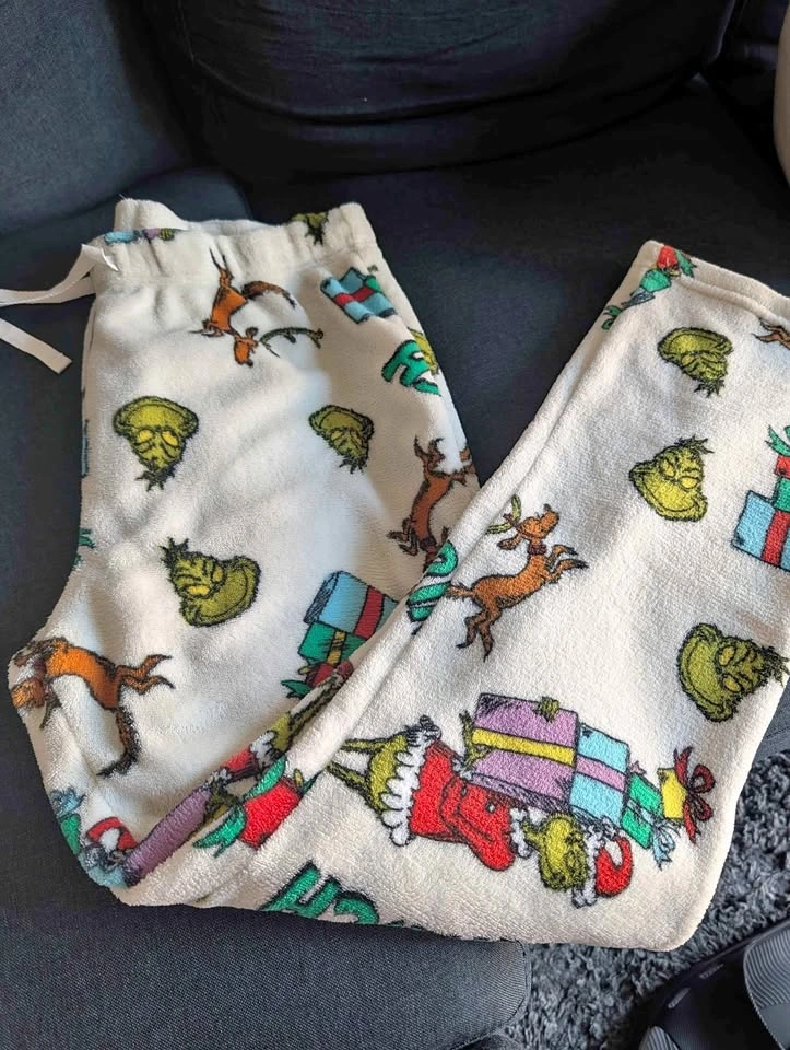The Grinch Fleece Pajama Pants - Size - L