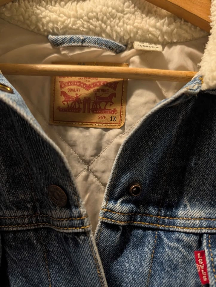 Levi's Sherpa Trucker Jacket - Size 1X - photo 2