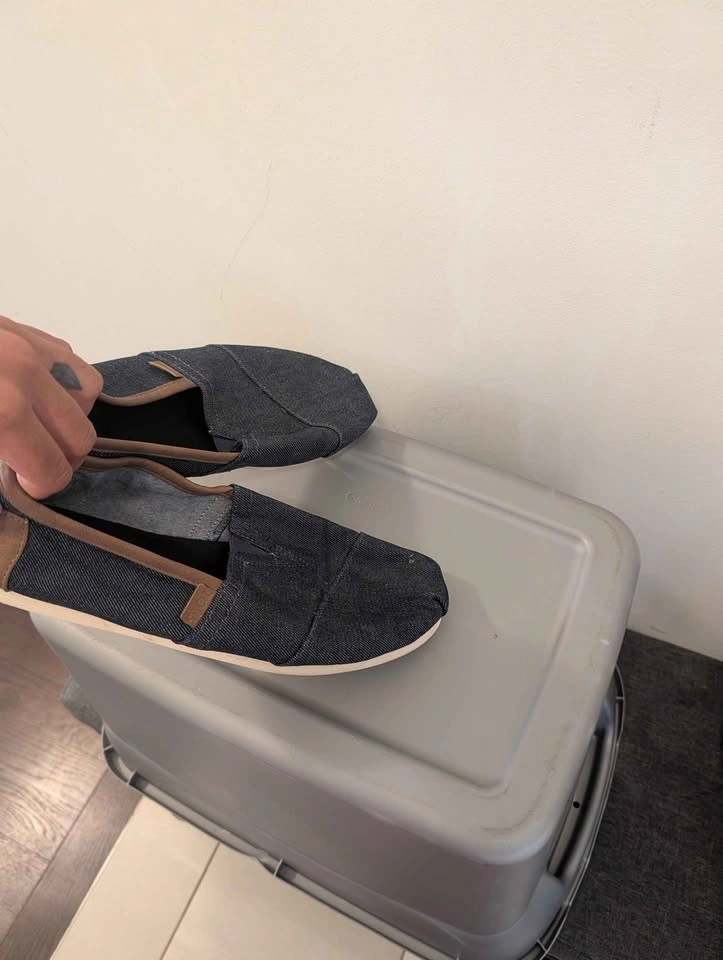 TOMS Men's Denim Alpargata Shoes - Size 10.5 - photo 4