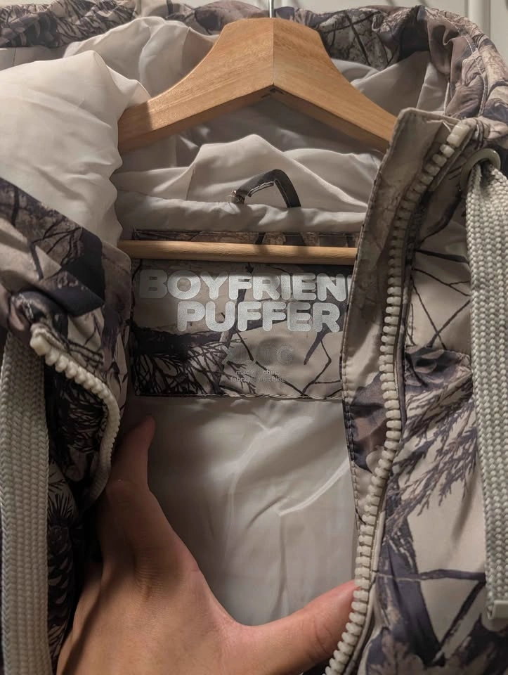 Boyfriend Puffer Jacket- Size - XL - photo 3