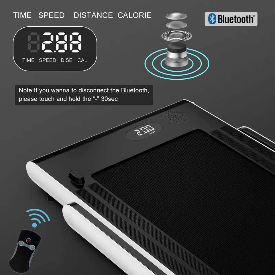 NEW SuperFit 2.25HP Folding Treadmill | Bluetooth Speaker - photo 5