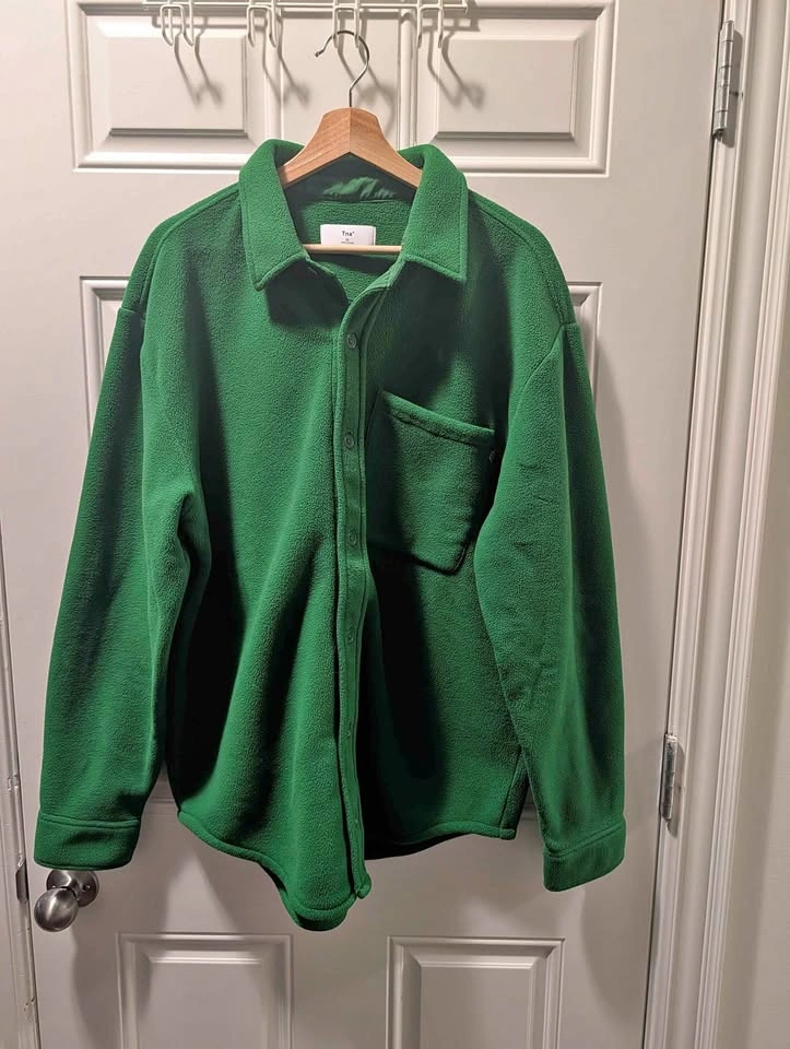 NEW TNA Fleece Shacket - Size - XL