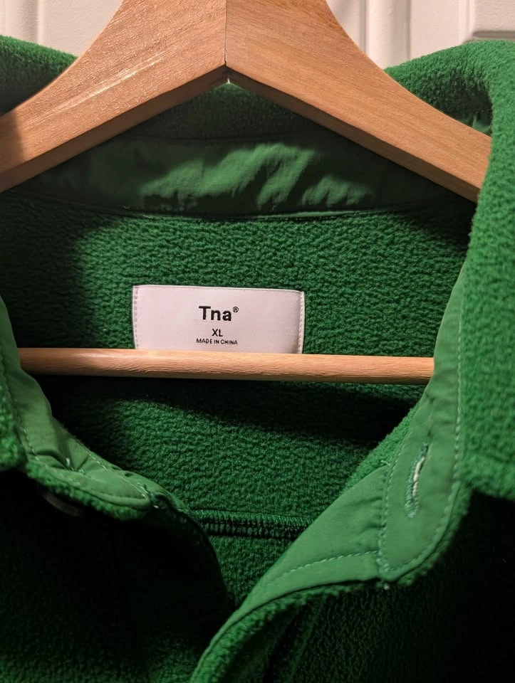 NEW TNA Fleece Shacket - Size - XL - photo 2