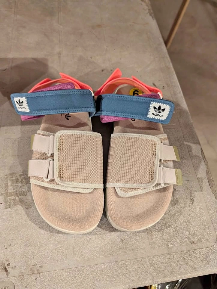 Adidas Multi-Color Strappy Sandals - Size 9