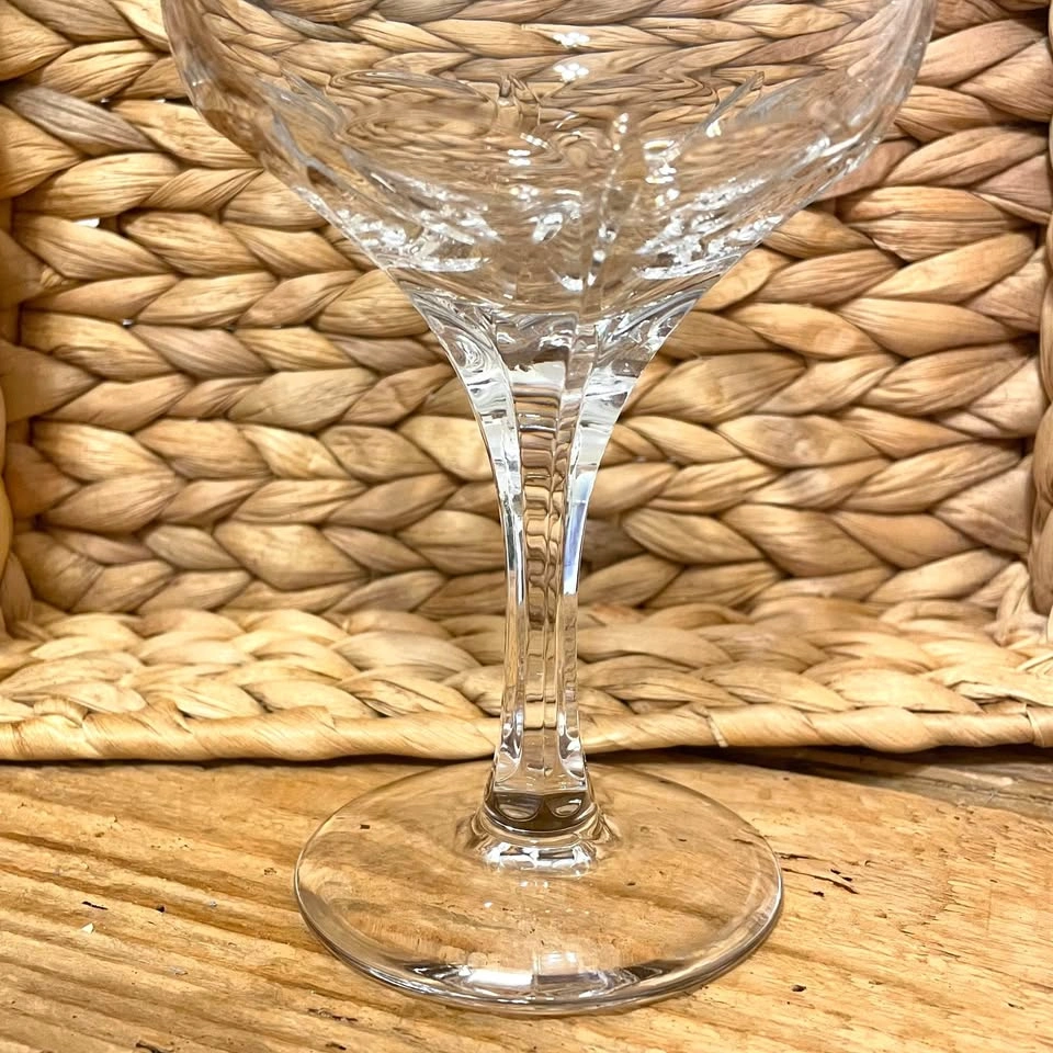 VTG Atlantis Evora (Cut), Champagne/Tall Sherbet Glasses, 5.5” H - photo 3