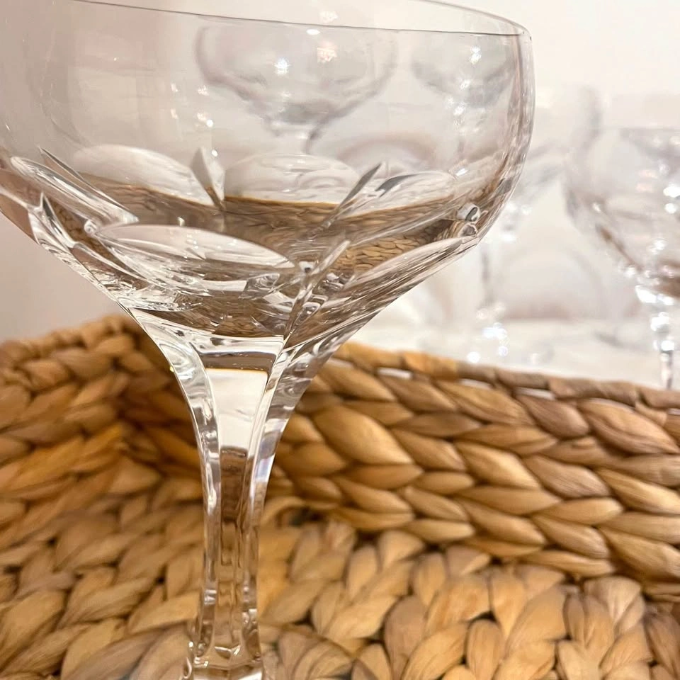 VTG Atlantis Evora (Cut), Champagne/Tall Sherbet Glasses, 5.5” H - photo 5