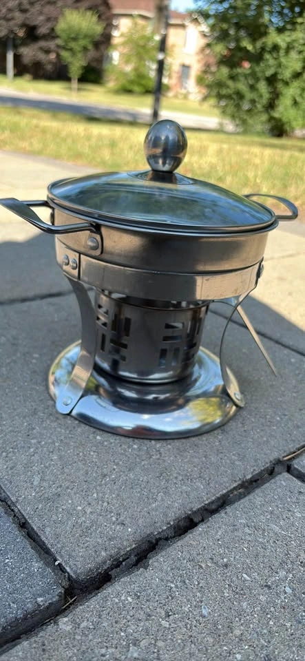 Mini karahi with burner stand - photo 2