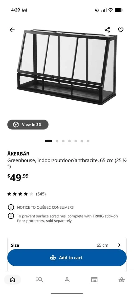 IKEA ÅKERBÄR Greenhouse - photo 4