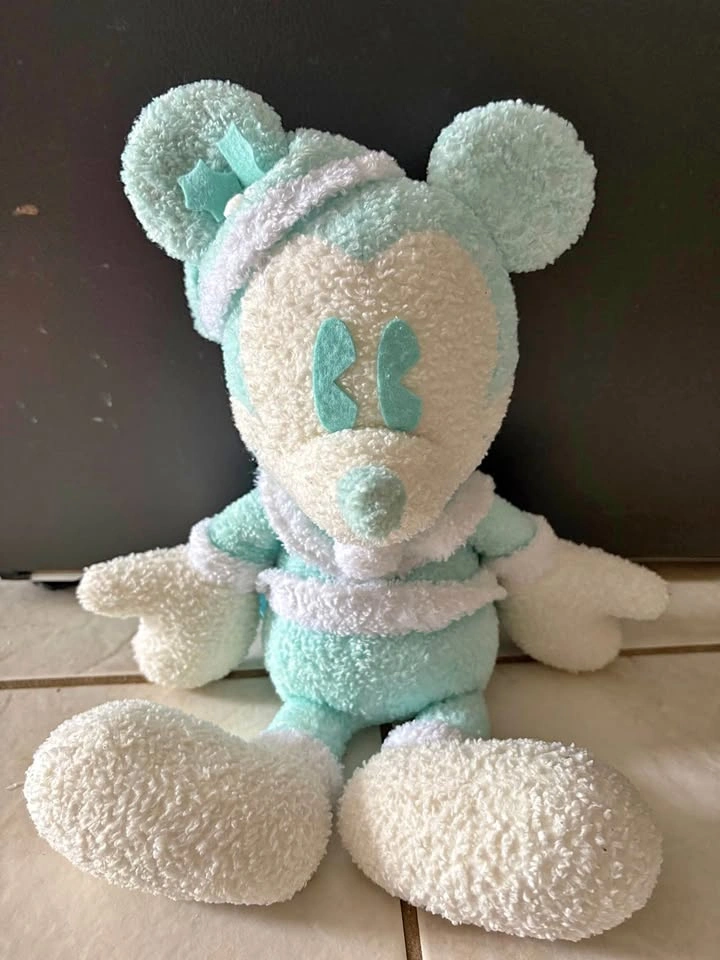 Tokyo Disneyland Mickey Mouse Pastel Plush Backpack