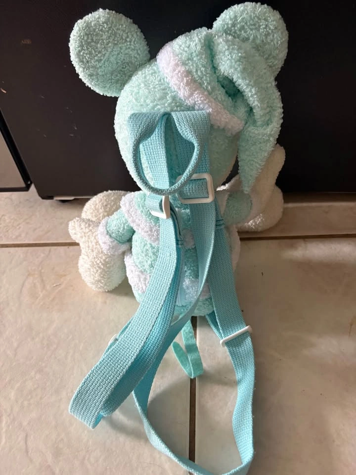 Tokyo Disneyland Mickey Mouse Pastel Plush Backpack - photo 4