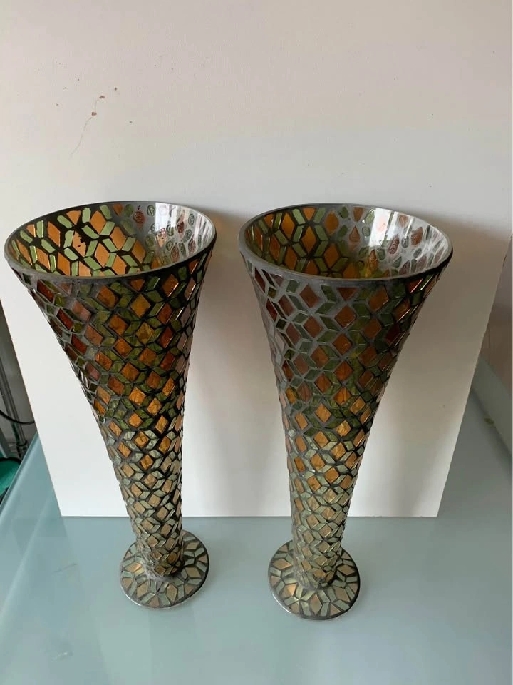 Mosaic Glass Vases - photo 2