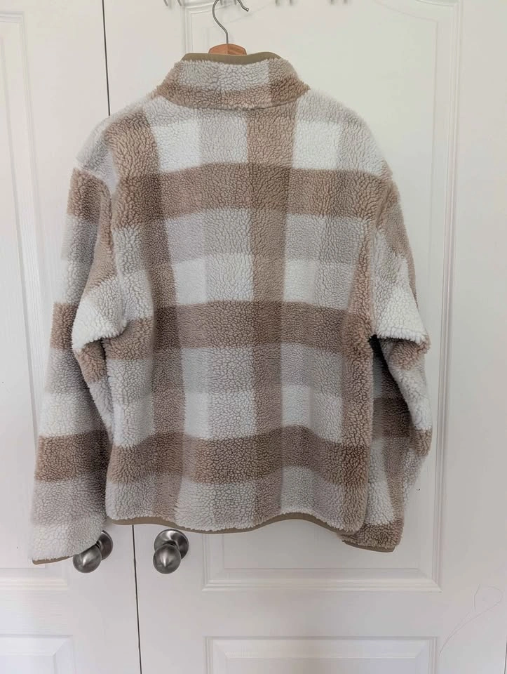 NEW Nike Sherpa Fleece Quarter-Zip Pullover - Size - M - photo 3