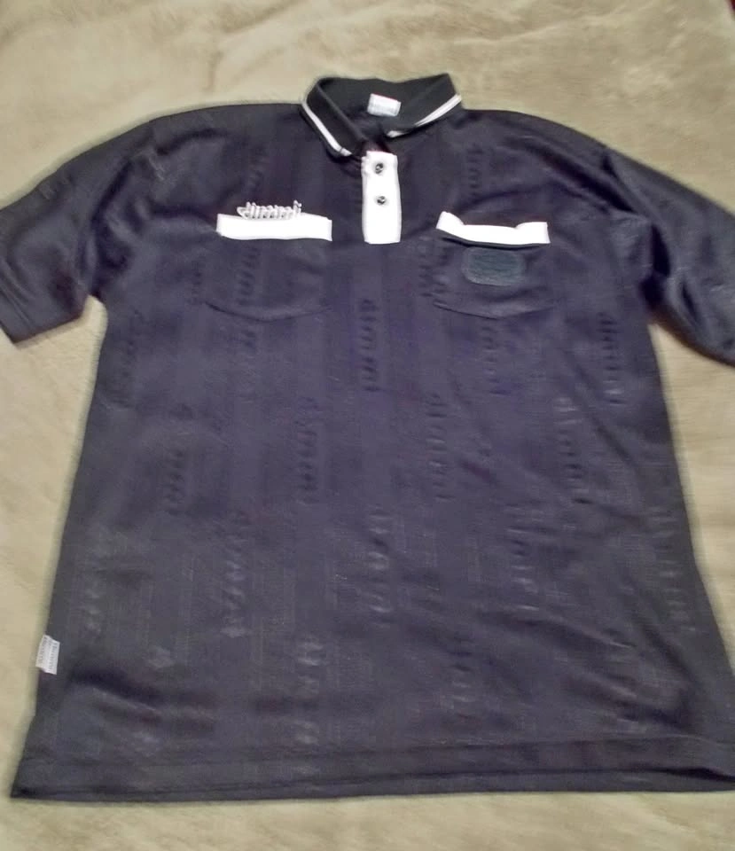 Dimmi Soccer Football Referee Jersey Colour Black Size Adult XL