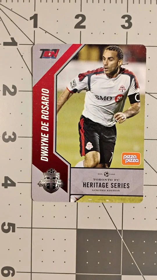 Toronto FC TFC Dwayne De Rosario Heritage Series Trading Card