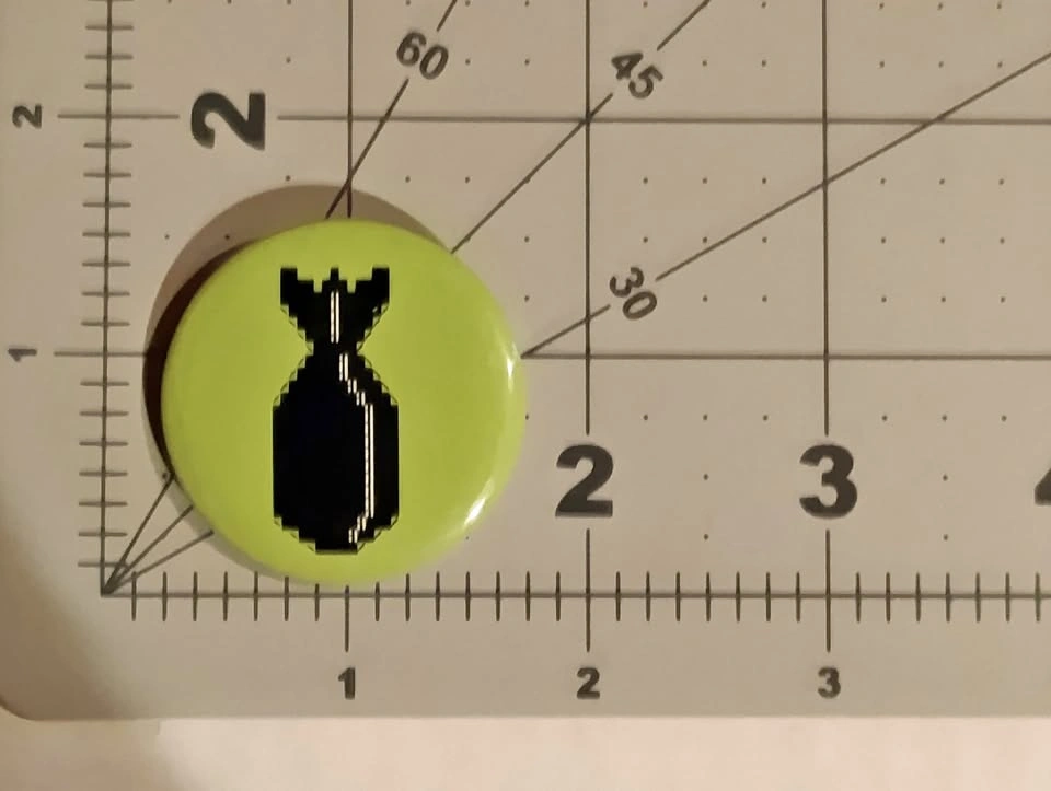 Watch Dogs 2 Bomb Pinback Button