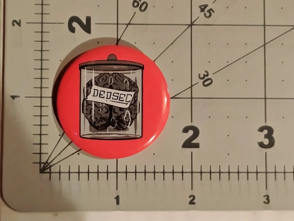 Watch Dogs 2 (Dedsec) Pinback Button