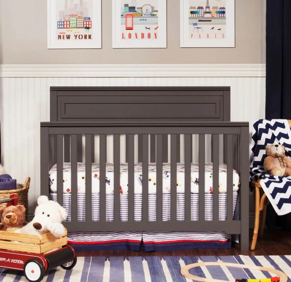 DaVinci Crib + Mattress + NEW Conversion Kit - photo 2