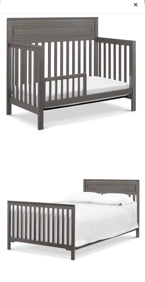 DaVinci Crib + Mattress + NEW Conversion Kit - photo 3