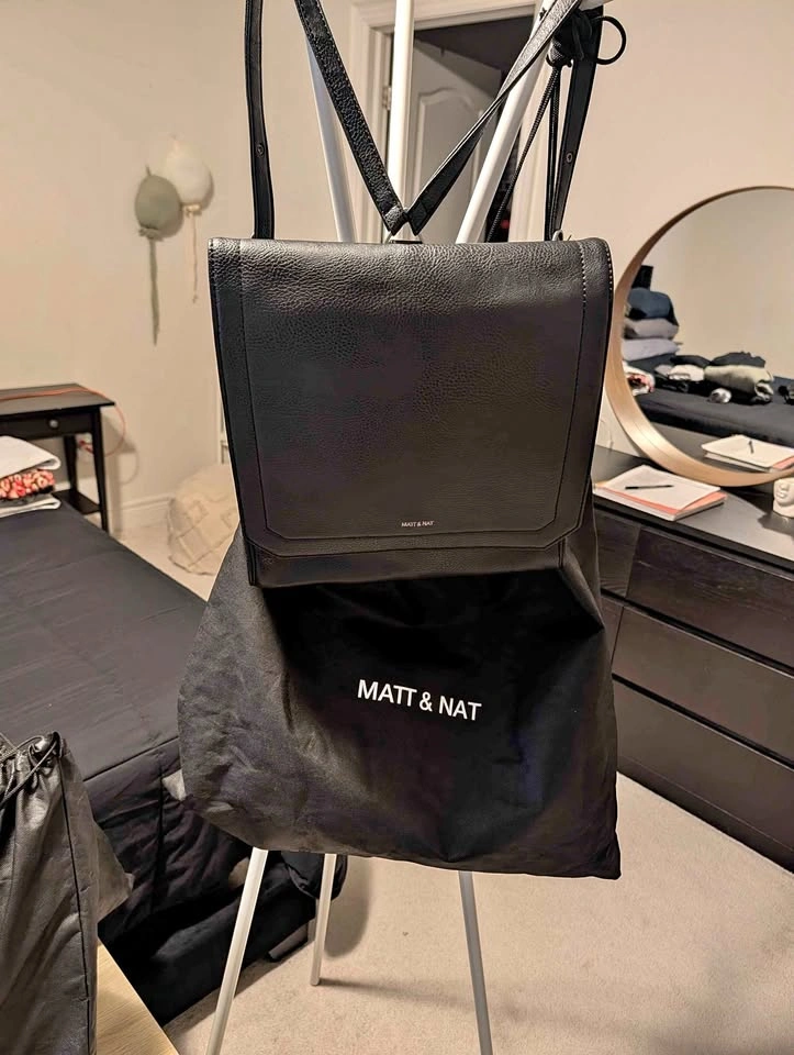 Matt & Nat Black Backpack