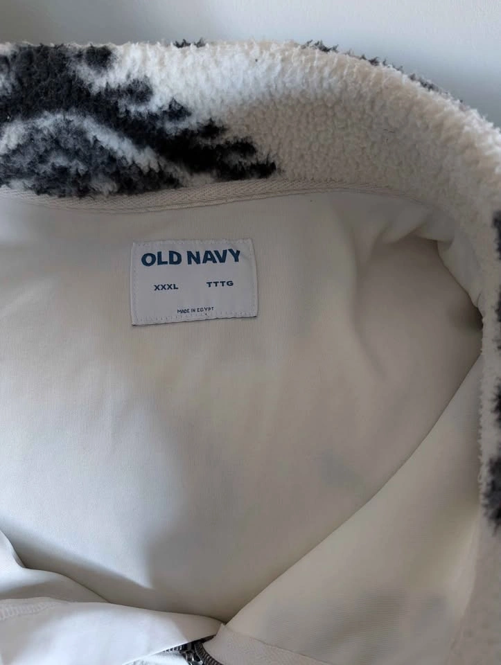 Old Navy Sherpa Fleece Jacket - Men's - XXXL - photo 2