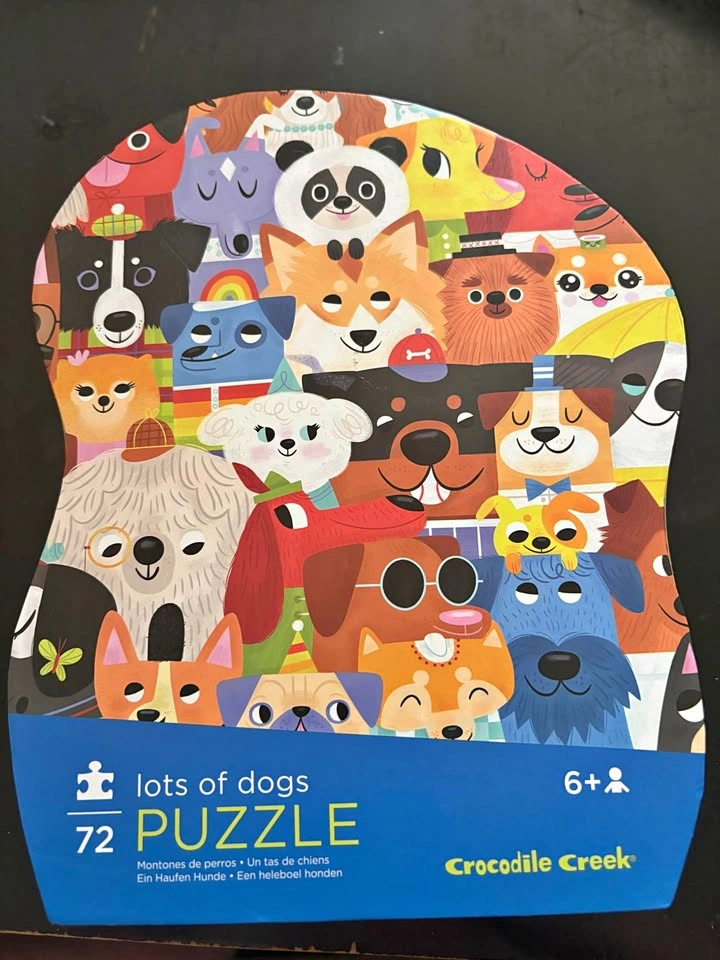 Crocodile Creek Lots of Dogs 72-Piece Puzzle