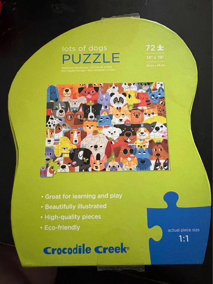 Crocodile Creek Lots of Dogs 72-Piece Puzzle - photo 3