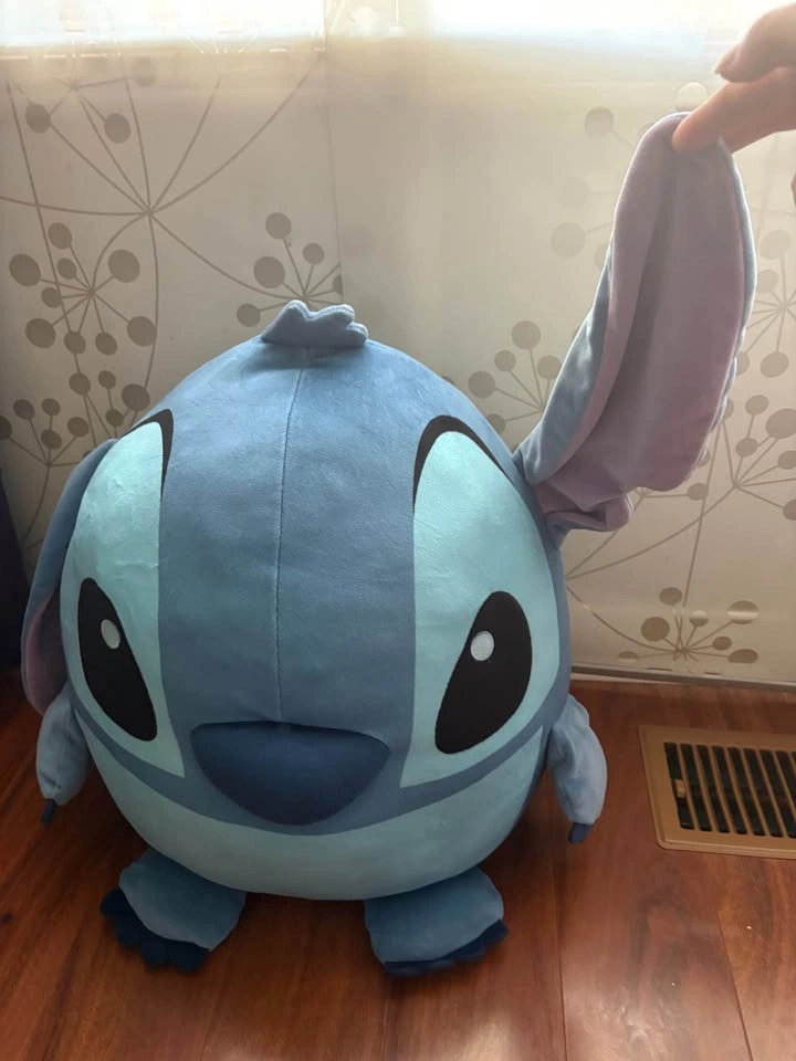 Disney Baby Stitch Round Cuddle Pal Plush Stuffed Animal 14” - photo 2