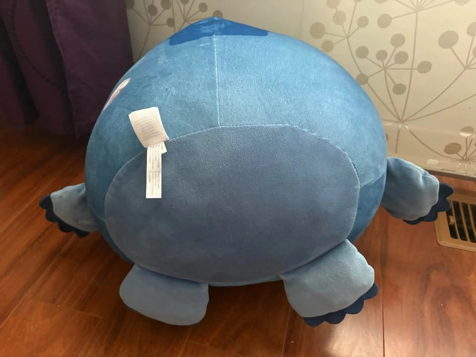 Disney Baby Stitch Round Cuddle Pal Plush Stuffed Animal 14” - photo 3
