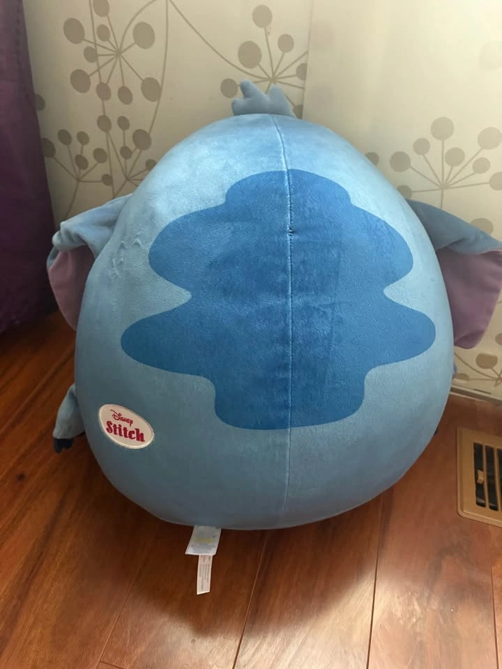 Disney Baby Stitch Round Cuddle Pal Plush Stuffed Animal 14” - photo 4