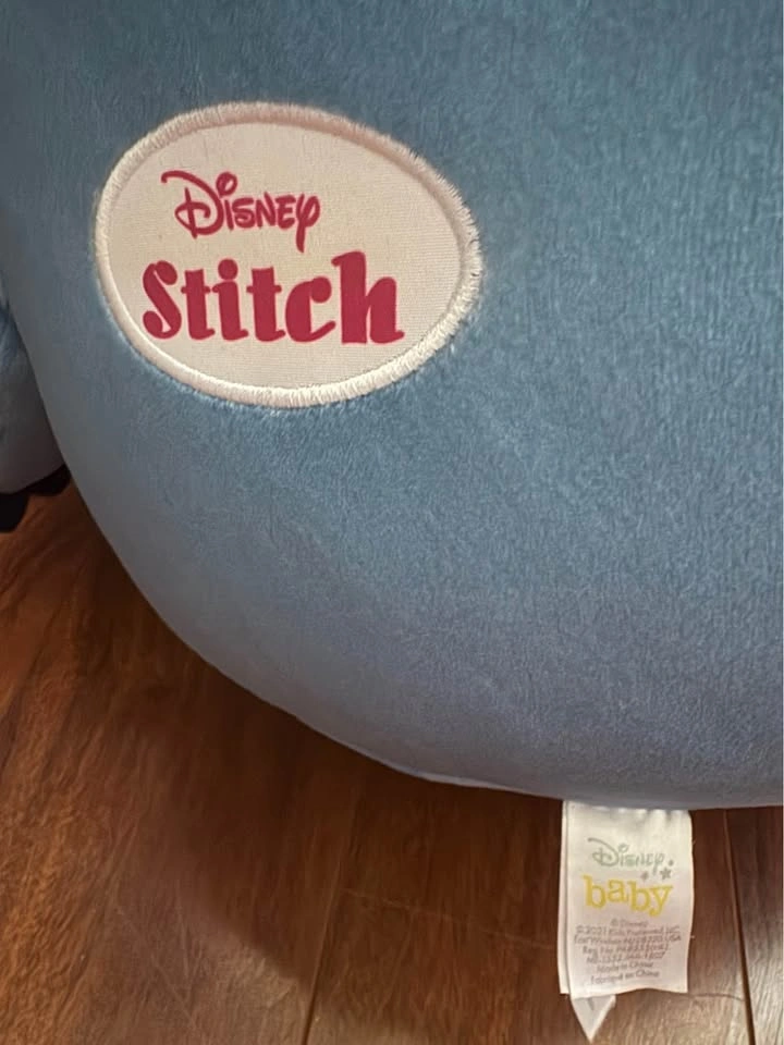 Disney Baby Stitch Round Cuddle Pal Plush Stuffed Animal 14” - photo 5