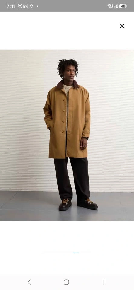 Brand New American Eagle Trench Coat. Size M. - photo 2